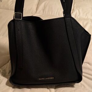 Marc Jacobs Black Leather Shoulder Bag